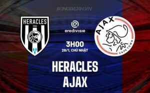 Nhận định – dự đoán Heracles vs Ajax 3h00 ngày 28/1 (Giải vô địch quốc gia Hà Lan 2023/24)