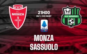 Bình luận bóng đá Monza vs Sassuolo 21h00 ngày 28/1 (Serie A 2023/24)