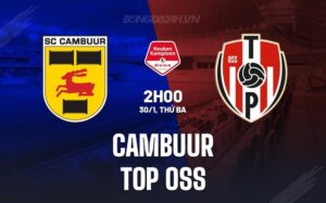 Nhận định Cambuur vs TOP Oss 2h00 ngày 30/1 (Hà Lan hạng 2 2023/24)