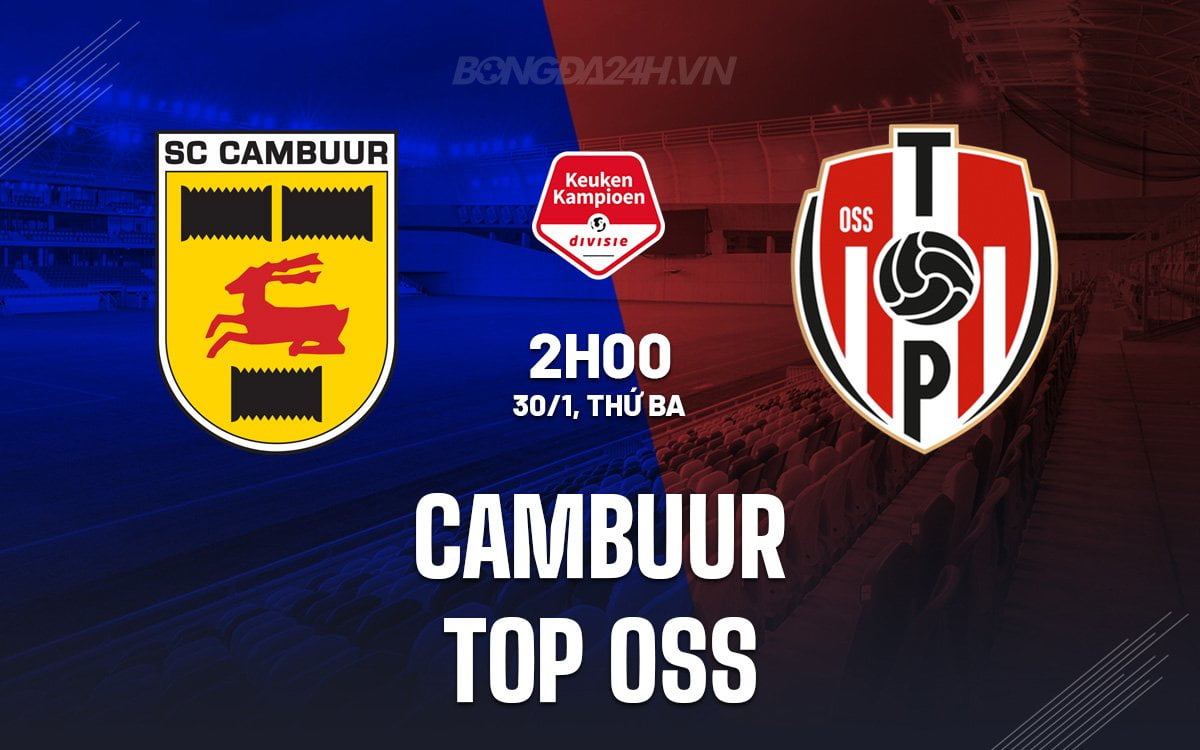 Cambuur vs TOP Oss