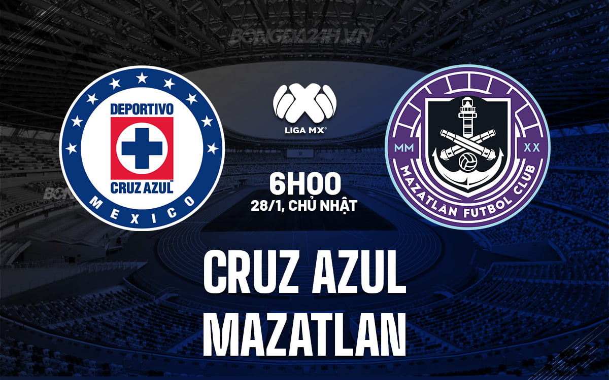 Cruz Azul đấu với Mazatlan
