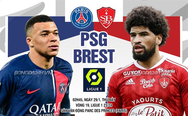 Nhận định PSG vs Brest (02h45, 29/1): Củng cố ngôi đầu