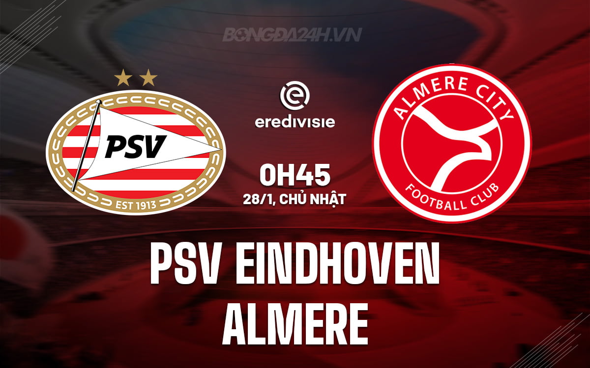 PSV Eindhoven vs Almere