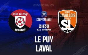 Bình luận bóng đá Le Puy vs Laval 2h30 8/2 (Cúp Quốc gia Pháp 2023/24)