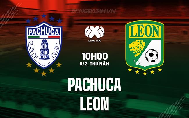 Nhận định – dự đoán Pachuca vs Leon 10h00 ngày 8/2 (Giải vô địch quốc gia Mexico 2023/24)