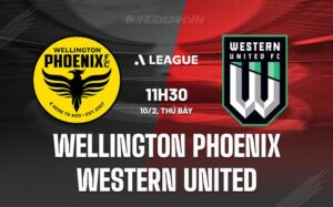 Nhận định Wellington Phoenix vs Western United 11h30 ngày 10/2 (Giải vô địch quốc gia Australia 2023/24)