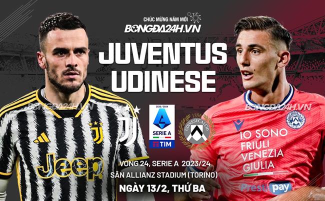 Juventus đấu với Udinese