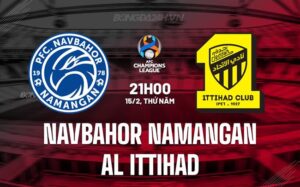 Nhận định Navbahor vs Al Ittihad 21h ngày 15/2 (AFC Champions League 2023/24)