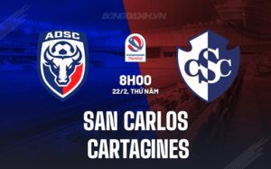 Nhận định San Carlos vs Cartagines 8h00 ngày 22/02 (Giải vô địch quốc gia Costa Rica 2024)