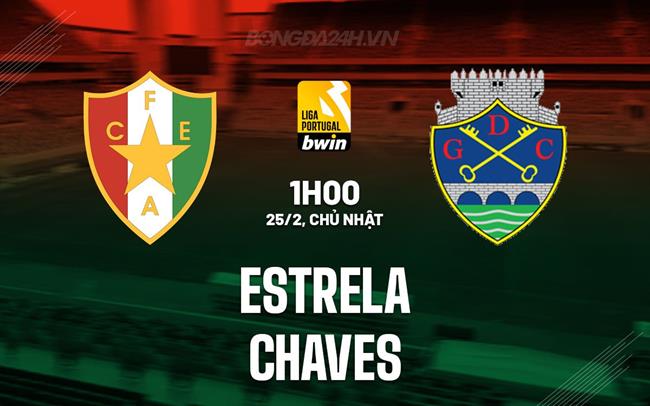 Nhận định Amadora vs Chaves 1h00 ngày 25/2 (Giải vô địch quốc gia Bồ Đào Nha 2023/24)