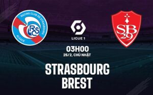 Bình luận bóng đá Strasbourg vs Brest 3h00 ngày 25/2 (Ligue 1 2023/24)