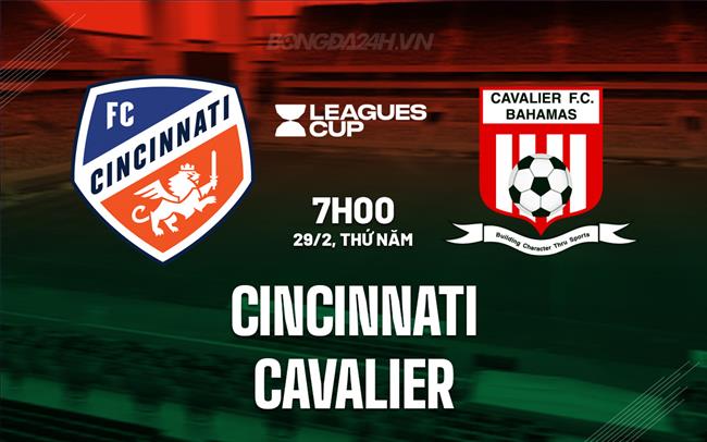 Nhận định Cincinnati vs Cavalier 7h00 ngày 29/02 (Concacaf Champions Cup 2024)