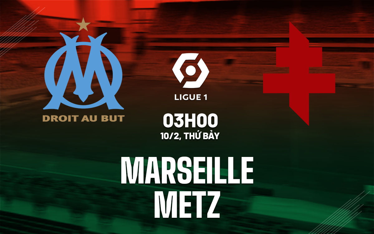 Soi kèo bóng đá Marseille vs Metz VDQG Pháp Ligue 1 hôm nay