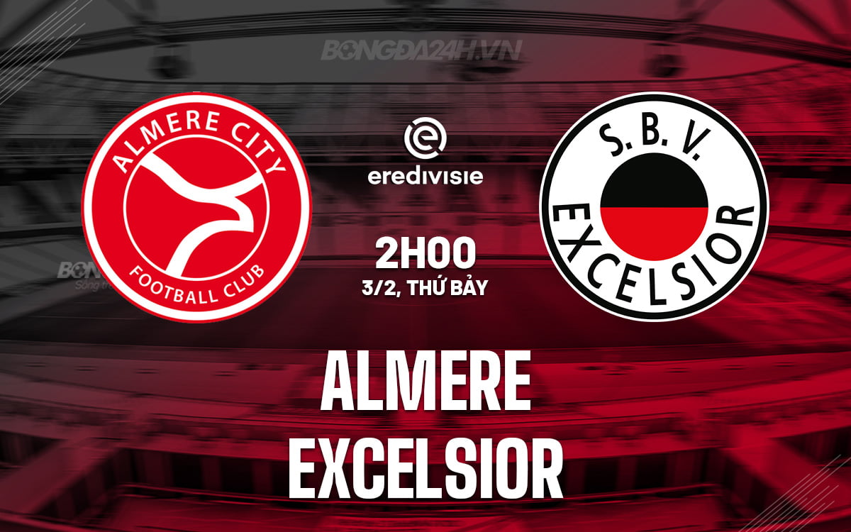 Almere vs Excelsior