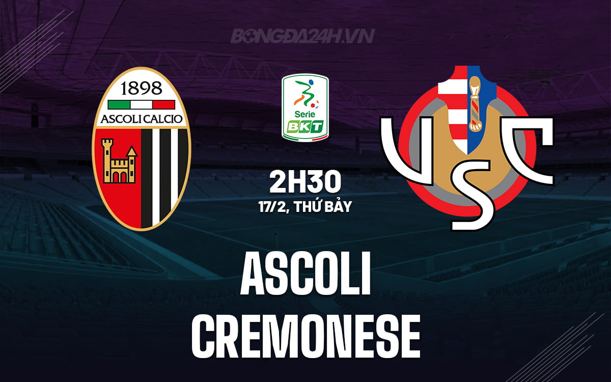 Ascoli vs Cremonese