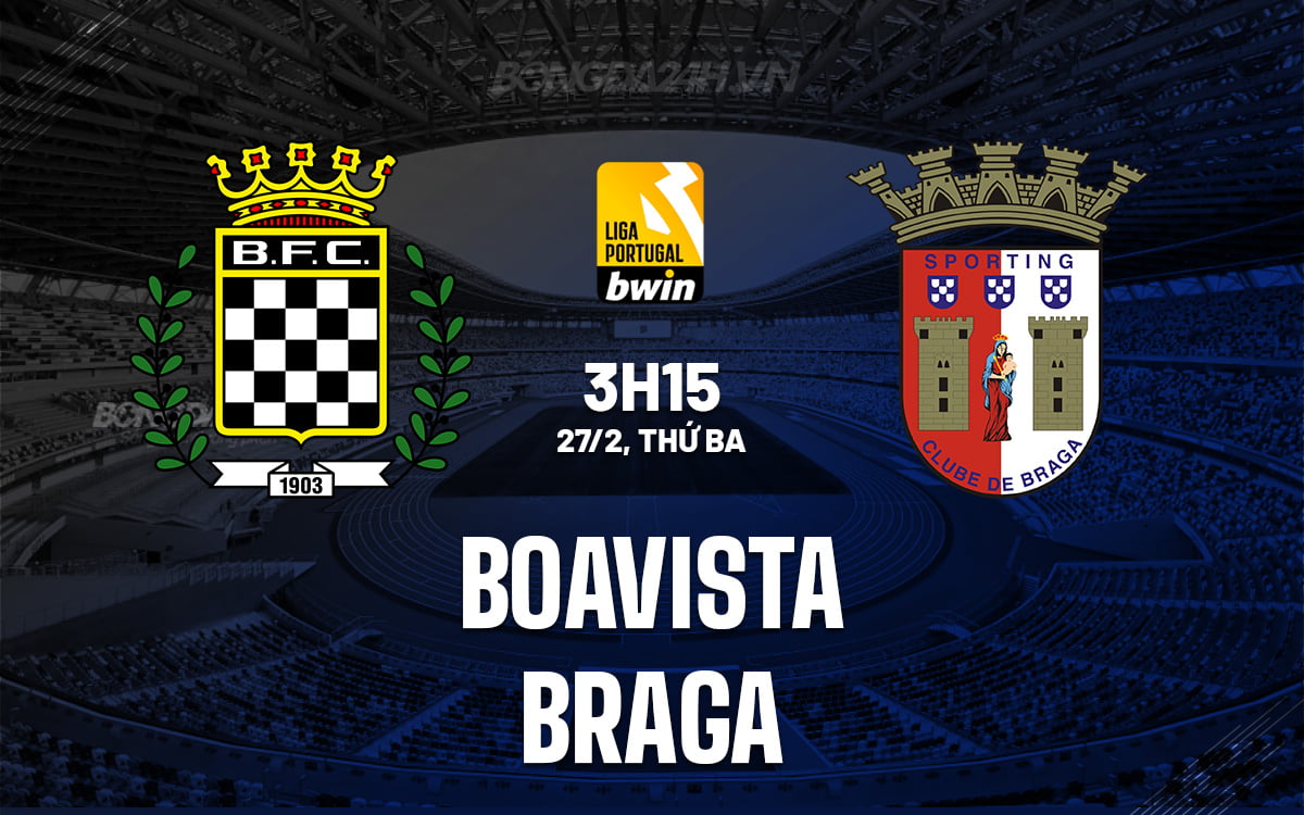 Boavista đấu với Braga