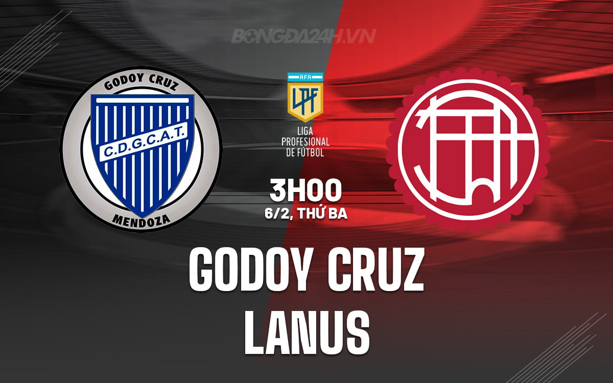 Godoy Cruz đấu với Lanus