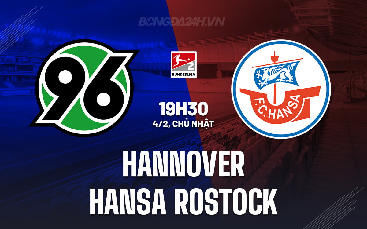 Hannover đấu với Hansa Rostock