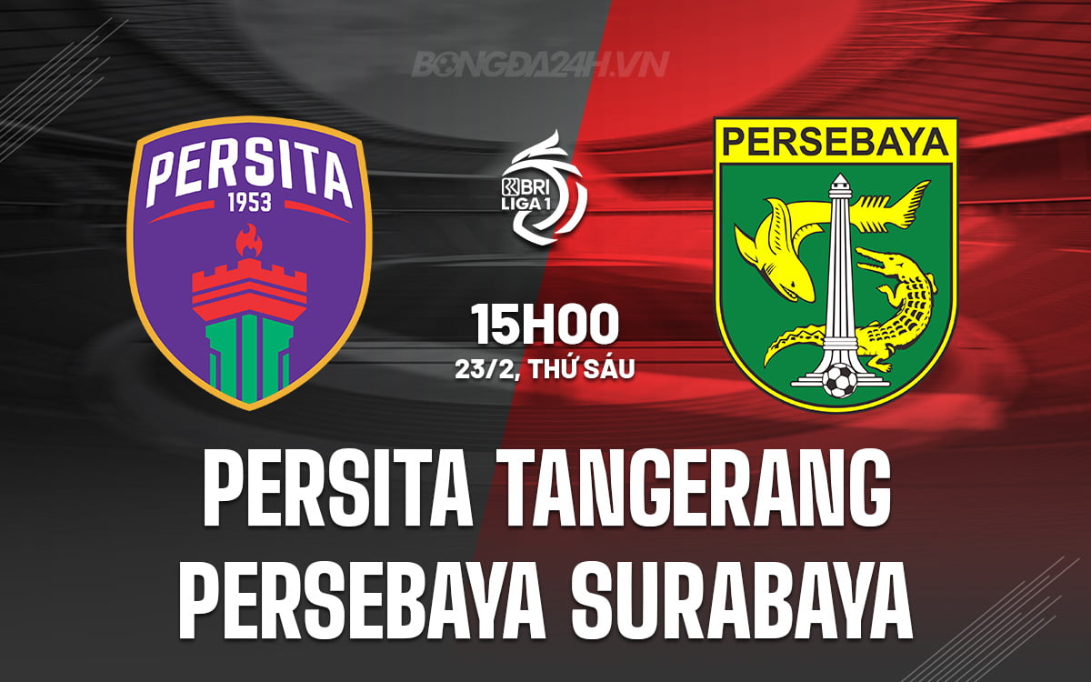 Persita Tangerang vs Persebaya Surabaya