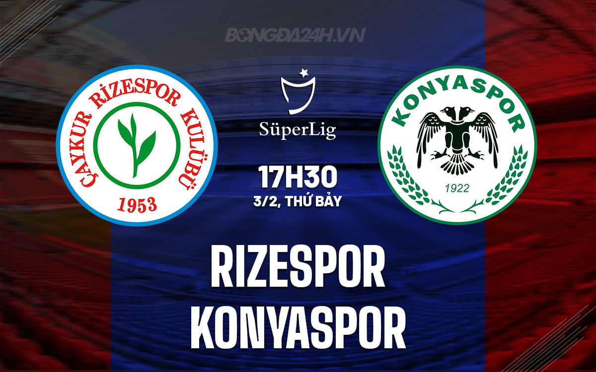 Rizespor vs Konyaspor