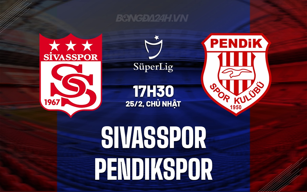 Sivasspor vs Pendikspor