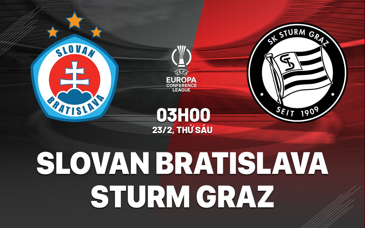 Dự đoán bóng đá Slovan Bratislava vs Sturm Graz cup c3 au au Conference League hôm nay