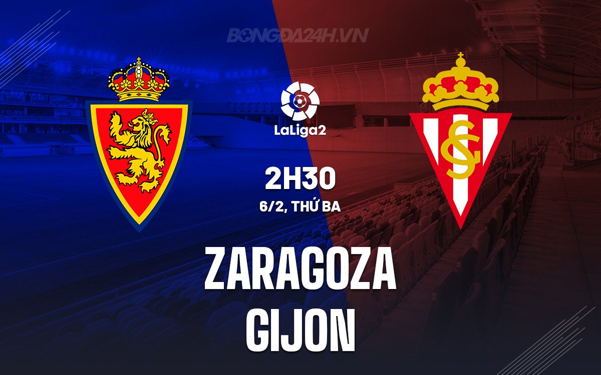 Zaragoza đấu với Gijon