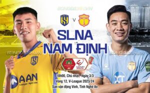 Bình luận SLNA vs Nam Định (18h03/3): Khó có gì bất ngờ