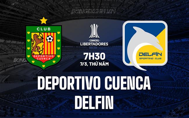 Bình luận Deportivo Cuenca vs Delfin 7h30 ngày 7/3 (Copa Sudamericana 2024)