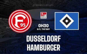 Bình luận trận đấu Dusseldorf vs Hamburger 0h30 ngày 9/3 (hạng 2 Đức 2023/24)