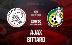 Nhận định Ajax vs Sittard, 20h30 ngày 10/3 (Giải vô địch quốc gia Hà Lan 2023/24)