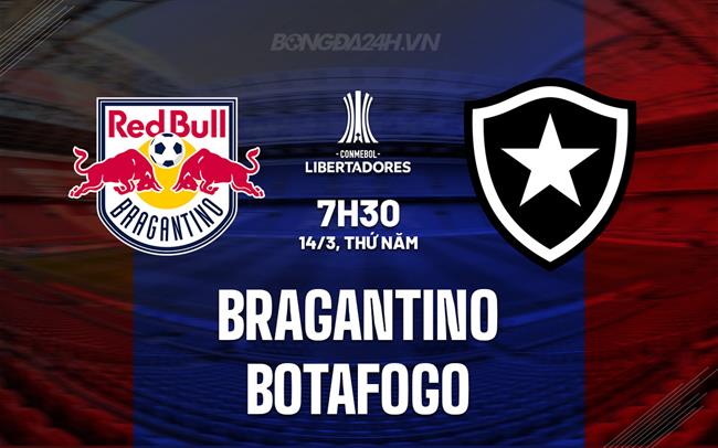 Nhận định Bragantino vs Botafogo RJ 7h30 14/3 (Copa Libertadores 2024)
