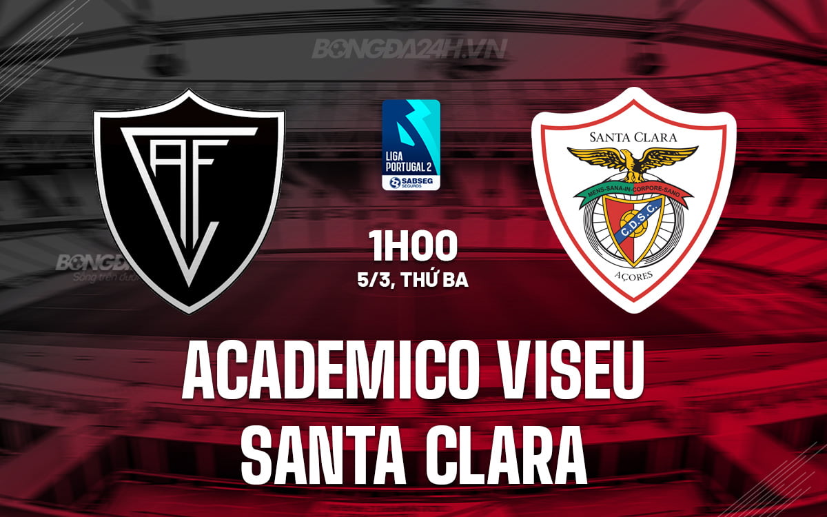 Học viện Viseu vs Santa Clara