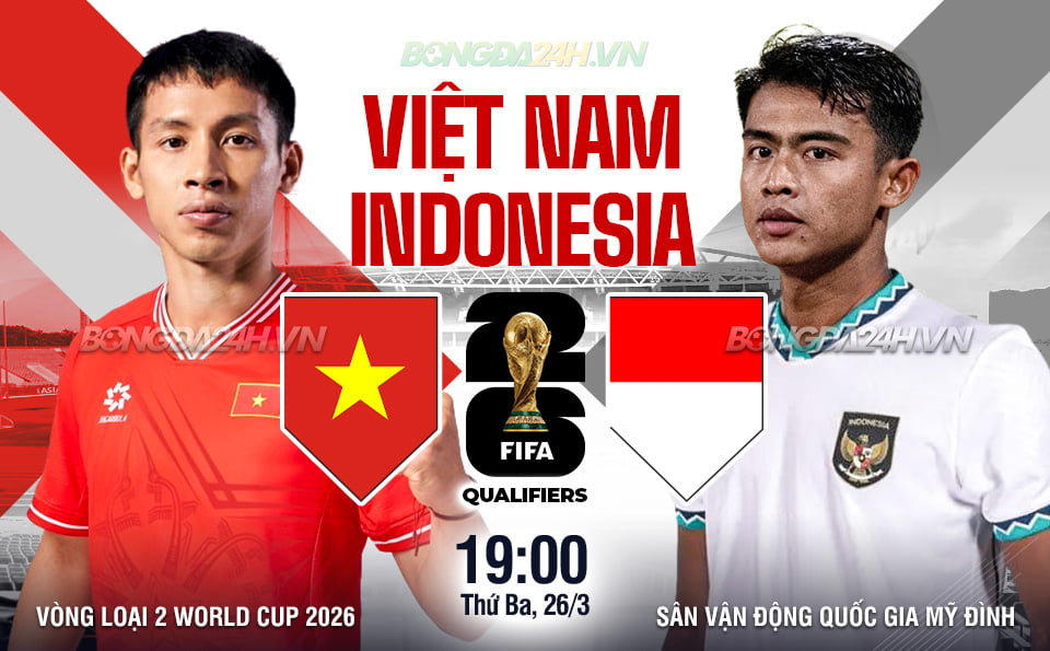 Nhan Đình Việt Nam vs Indonesia