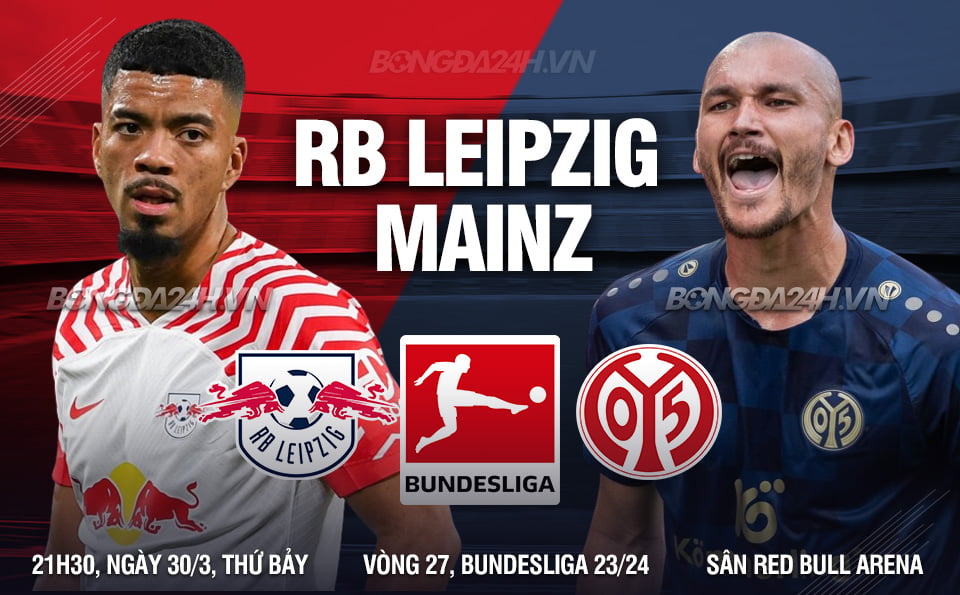 Soi kèo bóng đá Leipzig vs Mainz vdqg duc bundesliga hôm nay