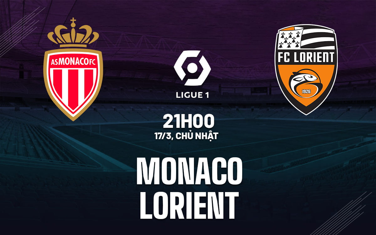 Soi kèo bóng đá Monaco vs Lorient vdqg phap ligue 1 hôm nay