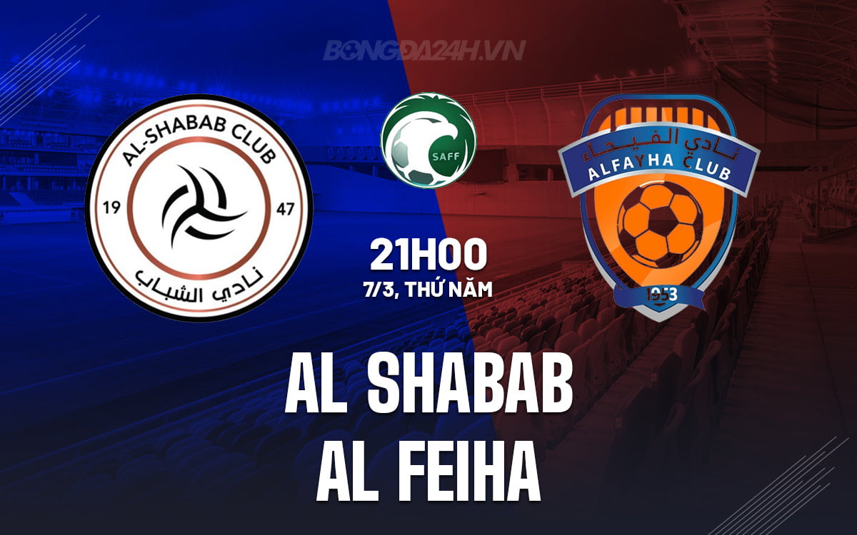 Al Shabab vs Al Feiha