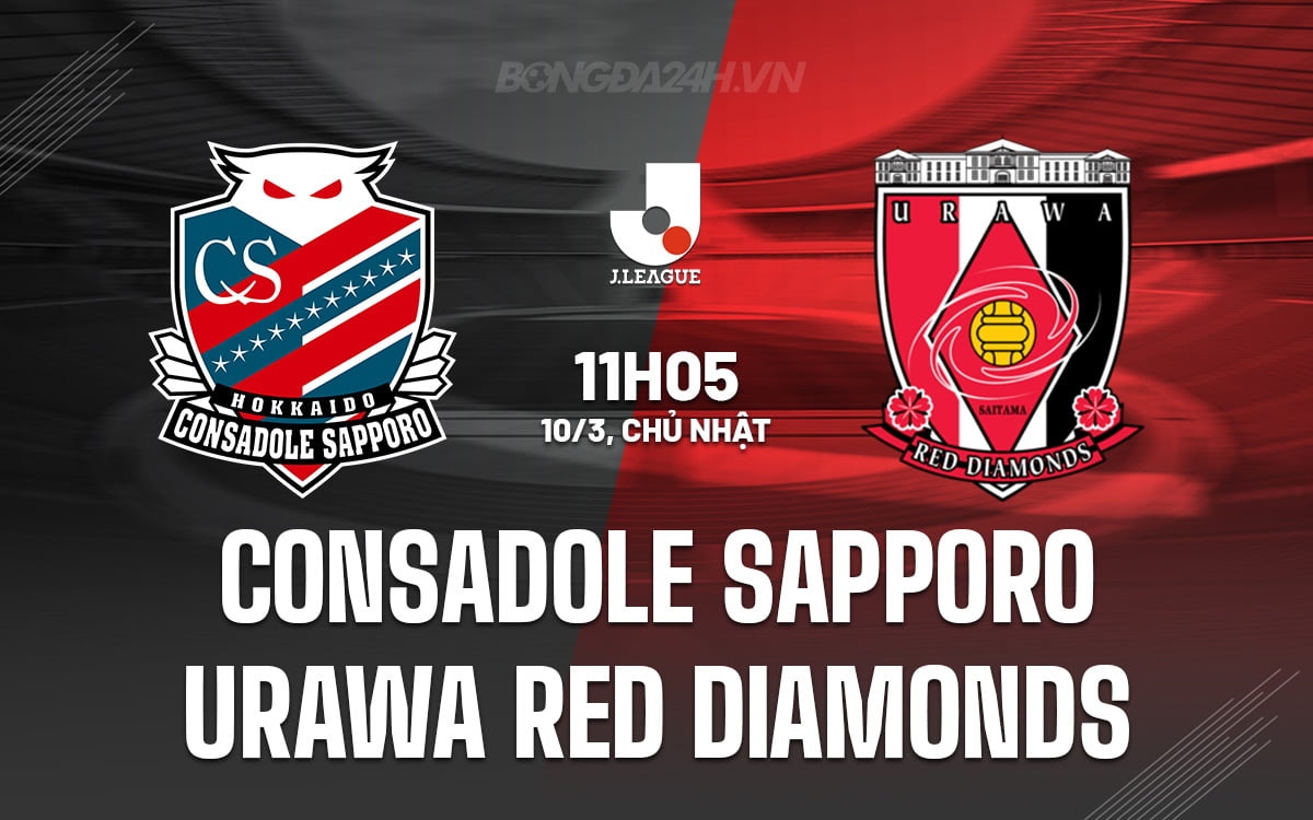 Consadole Sapporo vs Urawa Red Diamonds