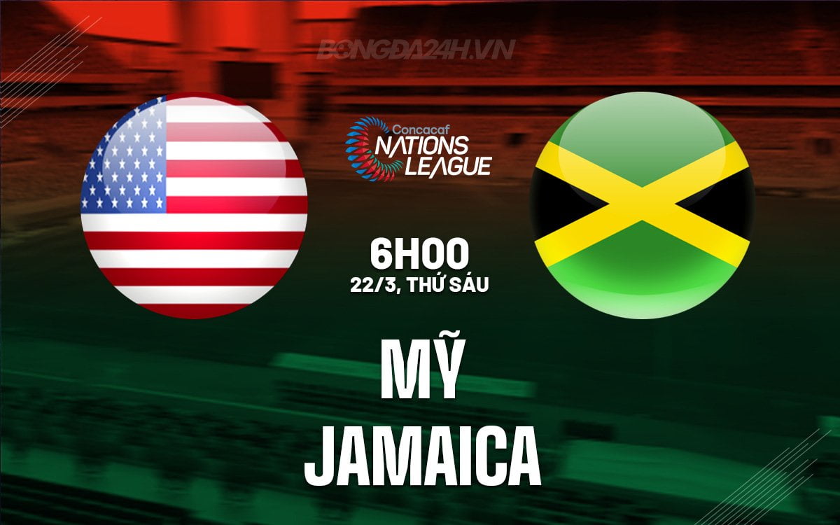 Mỹ vs Jamaica