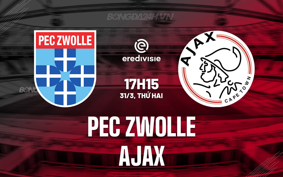 PEC Zwolle vs Ajax