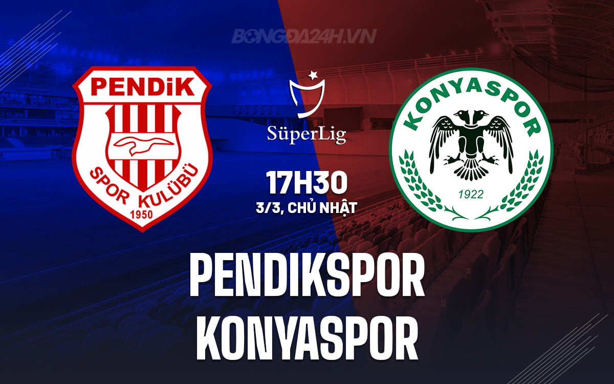 Pendikspor vs Konyaspor