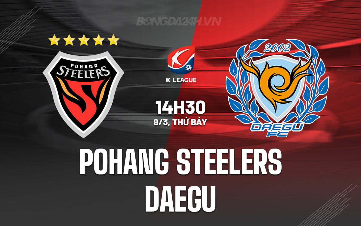 Pohang Steelers vs Daegu