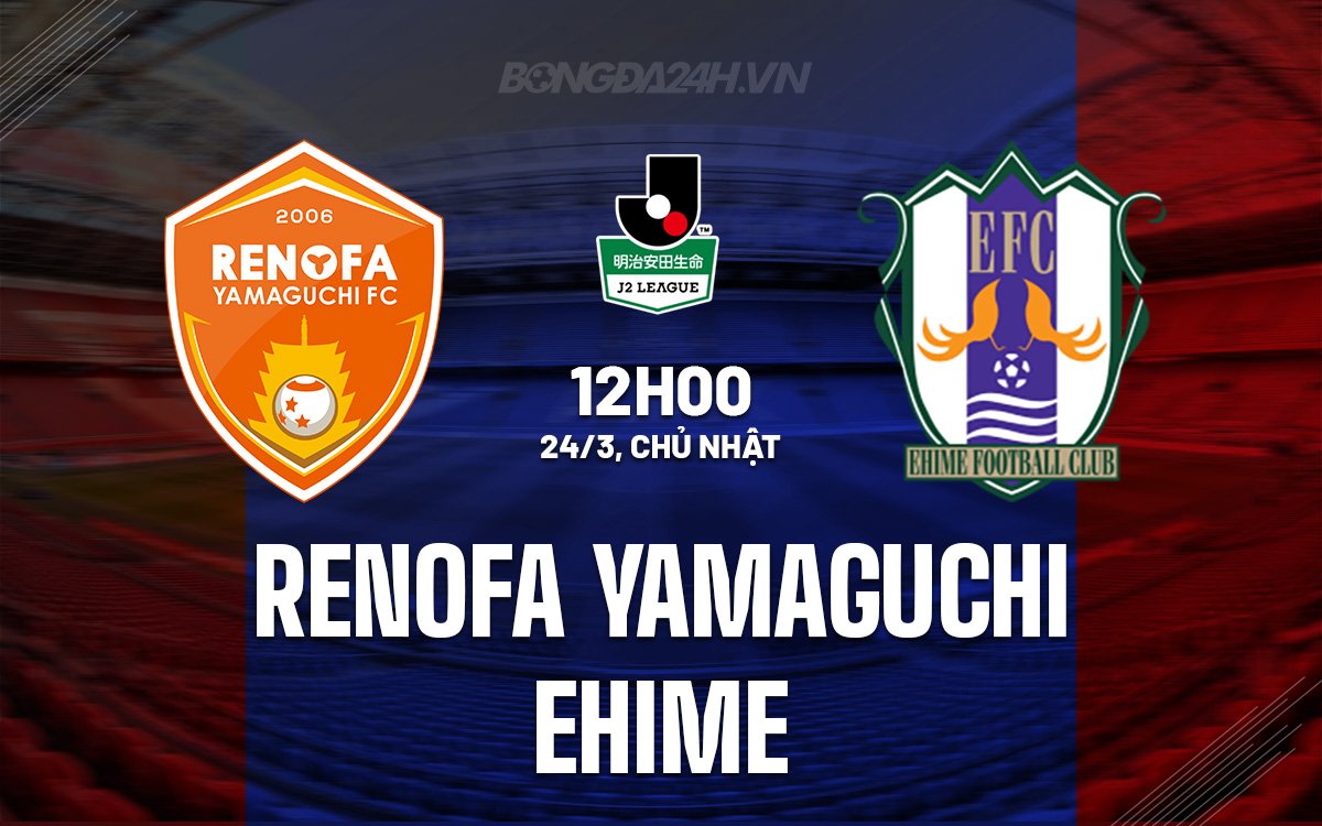 Renofa Yamaguchi đấu với Ehime