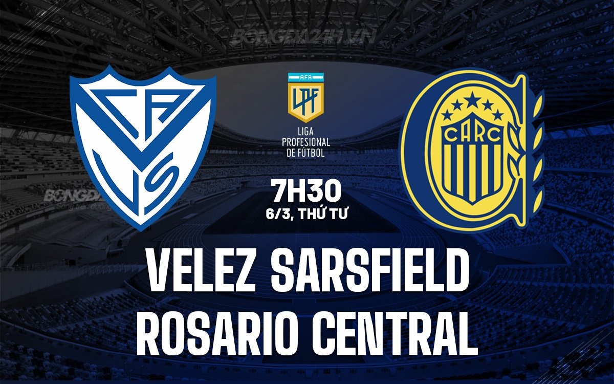 Velez Sarsfield vs Rosario Central
