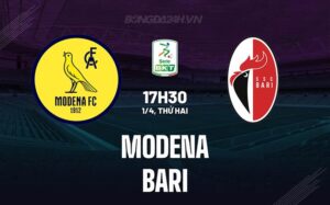 Bình luận bóng đá Modena vs Bari 17h30 ngày 1/4 (hạng 2 Italy 2023/24)