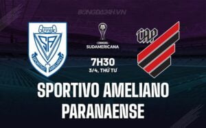 Nhận định Sportivo Ameliano vs Paranaense 7h30 03/04 (Copa Sudamericana 2024)