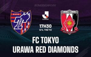 Nhận định FC Tokyo vs Urawa Red Diamonds 17h30 ngày 3/4 (Giải vô địch quốc gia Nhật Bản 2024)