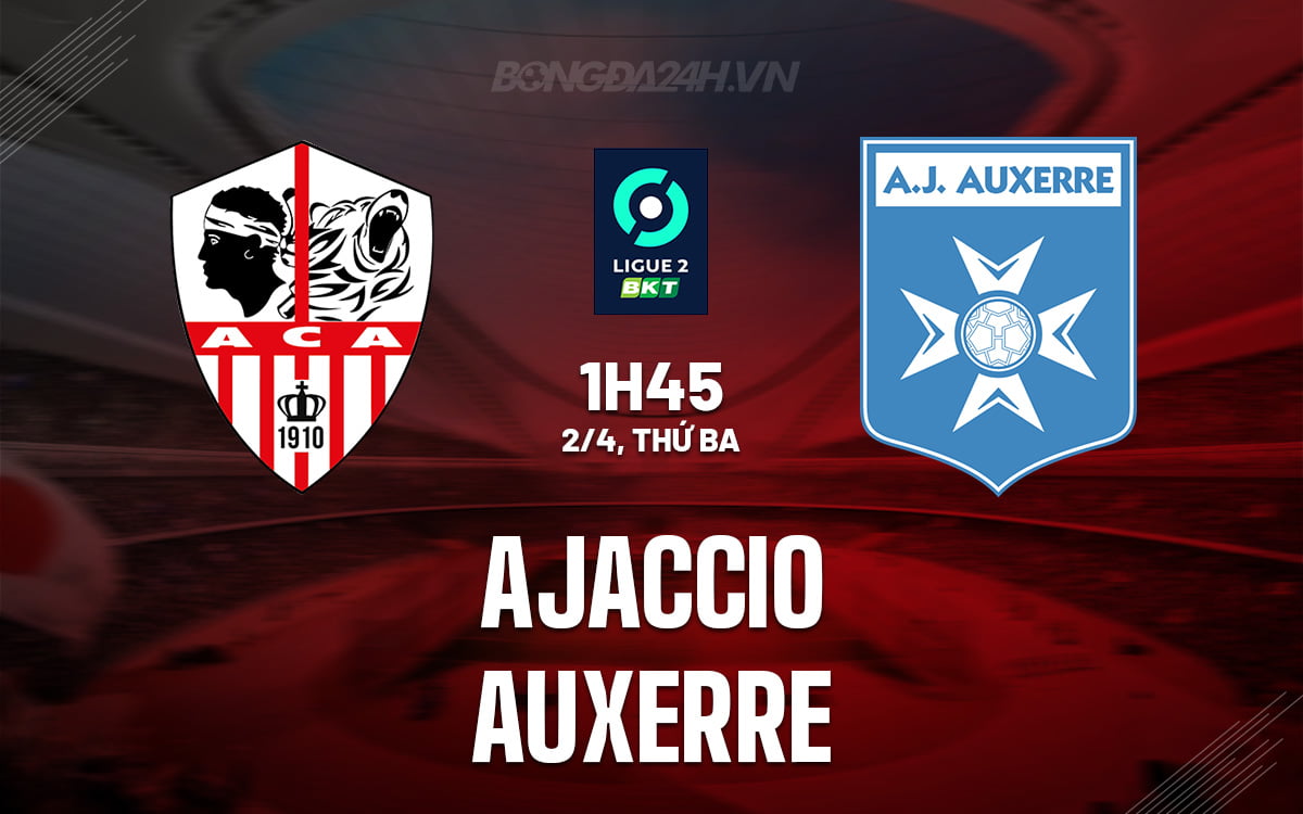 Ajaccio vs Auxerre