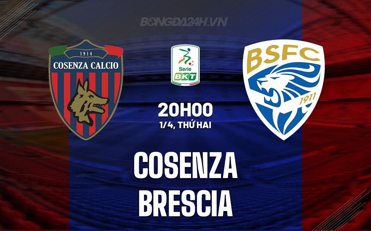 Cosenza đấu với Brescia